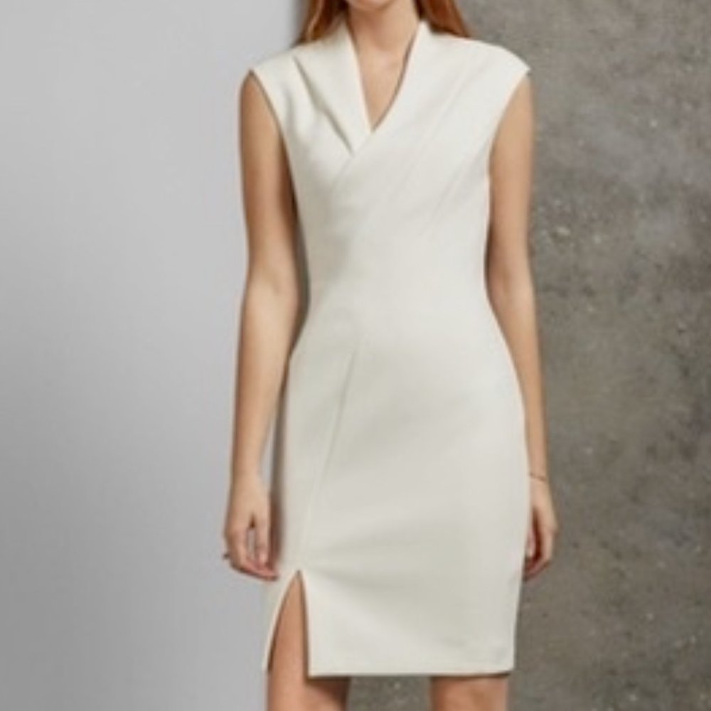 NWT Ivory Ted Baker Pencil Dress